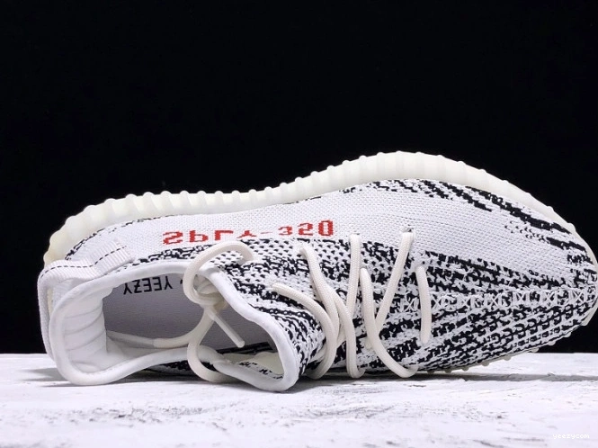 Yeezy Zebra CP9654 White Black 350 Boost V2 Adidas 0810